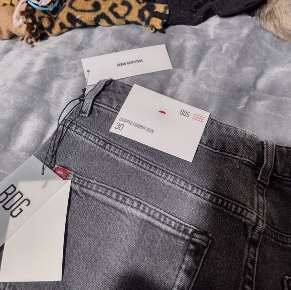 Urban Outfitters BDG Cowboy Cropped Jeans/ New!/SZ 30/ Denim - Picture 8 of 10